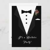 独身最後の夜の招待状 招待状 (正面/裏面)