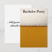 独身最後の夜の招待状 招待状 (正面/裏面)