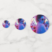 独身最後の夜の装飾が楽しくなる6枚の写真のブライダルパーティー コンフェッティ (正面)