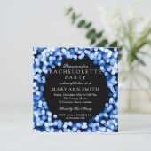 独身最後の夜の青いきらきらした光 招待状 (スタンド正面)