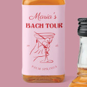 独身最後の夜ラベル ミニボトルラベル リキュールボトルラベル