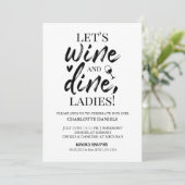 独身最後の夜会招待状 | 食とワイン 招待状 (スタンド正面)