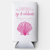 独身最後の夜 シェル パッケージ カスタム スリム缶クーラー (正面)