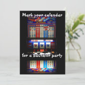 独身最後の夜 スロットマシン 招待状 (スタンド正面)