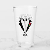 独身最後の夜 タンブラーグラス (正面)