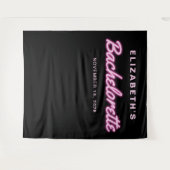 独身最後の夜 ネオンライト タペストリー (正面(横))