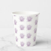 独身最後の夜 ピンク蓮 紙コップ (右)