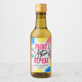 独身最後の夜 ペイント＆ワインパーティーのお土産 ワインラベル