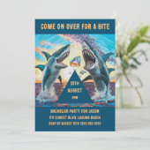 独身最後の夜 - 宝石を求めてジャンプするサメ - 招待状 (スタンド正面)