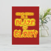 独身最後の夜 招待状 (スタンド正面)