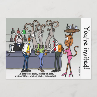 独身最後の夜 招待状