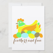 独身最後の夜 招待状 (裏面)