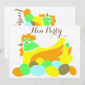 独身最後の夜 招待状 (正面/裏面)