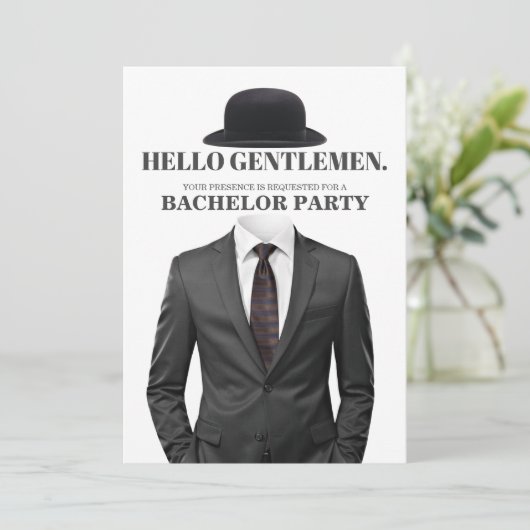 独身最後の夜 招待状 (スタンド正面)