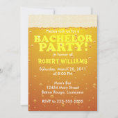 独身最後の夜 招待状 (正面)