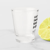 独身最後の夜 最後のスイング・ビフォア・ザ・リング ミニマル ショットグラス (左)