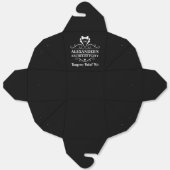 独身最後の夜 白いタキシードのネクタイ  酔いの朝 フェイバーボックス (見開き)