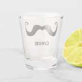 独身最後の夜 / 結婚式 黒い 巻きひげ ショットグラス (裏面)