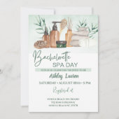 独身最後の女たちのスパへの招待 招待状 (正面)