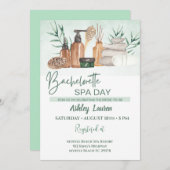 独身最後の女たちのスパへの招待 招待状 (正面/裏面)