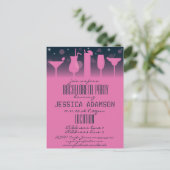 独身最後の女友達との会 invitation ポストカード (スタンド正面)