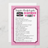 独身最後の女友達と一緒に写真を撮る宝探しゲーム (正面/裏面)