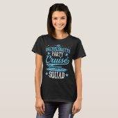 独身最後の女友達クルーズ 女子会クルーズ Tシャツ (正面フル)