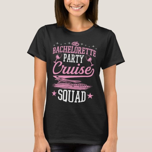 独身最後の女友達クルーズ 女子会クルーズ Tシャツ (正面)
