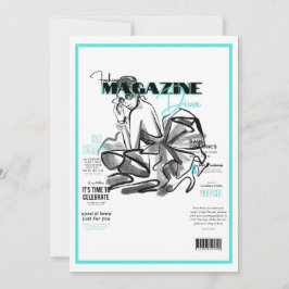 独身最後の女友達パーティーのファッション ディーバ マガジン 招待状