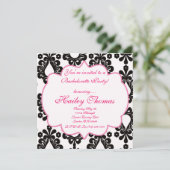 独身最後の女友達パーティーの招待状 招待状 (スタンド正面)