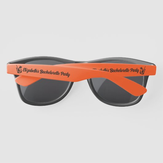 独身最後の女友達パーティーの楽しみ サングラス (裏面)