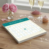 独身最後の女友達パーティービンゴゲーム | 結婚前のお祝いゲーム ノートパッド