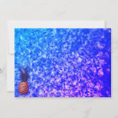 独身最後の女友達パーティー招待状 - プール/夏のテーマ 招待状 (裏面)