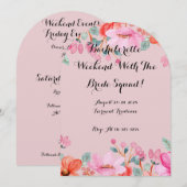 独身最後の女友達パーティー招待状 招待状 (正面/裏面)