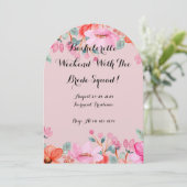 独身最後の女友達パーティー招待状 招待状 (スタンド正面)