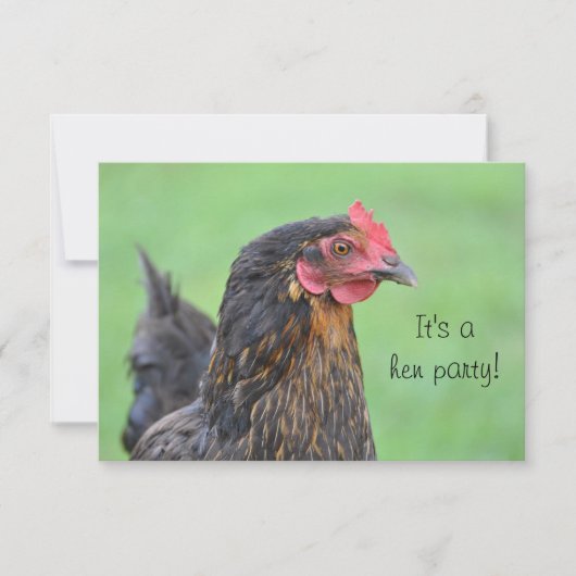 独身最後の女友達パーティー招待状 招待状 (正面)