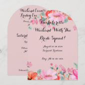 独身最後の女友達パーティー招待状 招待状 (正面/裏面)