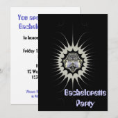 独身最後の女友達パーティー招待状 招待状 (正面/裏面)