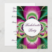 独身最後の女友達パーティー招待状 招待状 (正面/裏面)