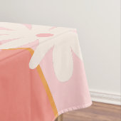 独身最後の女友達パーティー景品 レトロピンク＆オレンジ テーブルクロス (インサイチュ)