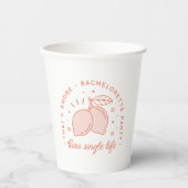 独身最後の女友達パーティー イタリアンサマー フルーツ 海岸 紙コップ (正面)