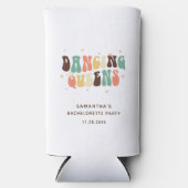 独身最後の女友達パーティー レトロ ディスコ ダンシング クイーンズ スリム缶クーラー (正面)