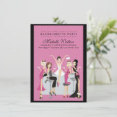 独身最後の女友達パーティー 招待状 (スタンド正面)