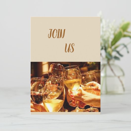 **独身最後の女友達パーティー**  招待状 (スタンド正面)