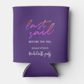 独身最後の女友達パーティー 現代 エレガント 缶クーラー (正面)