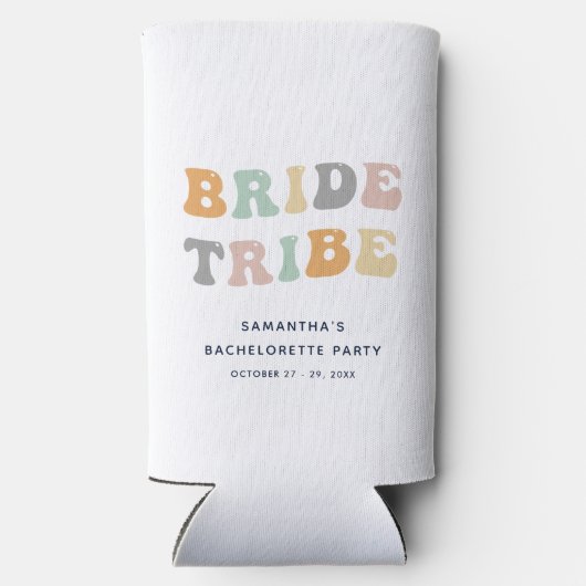 独身最後の女友達パーティー・結婚前のお披露目パーティー レトロ ディスコ スリム缶クーラー (裏面)