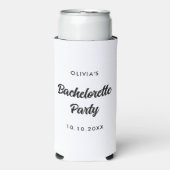 独身最後の女友達パーティー・結婚前のお披露目パーティー・花嫁グループ名 スリム缶クーラー (Seltzer正面)