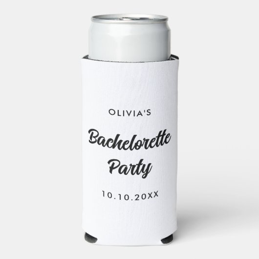 独身最後の女友達パーティー・結婚前のお披露目パーティー・花嫁グループ名 スリム缶クーラー (Seltzer正面)