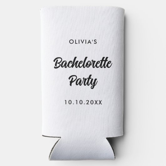 独身最後の女友達パーティー・結婚前のお披露目パーティー・花嫁グループ名 スリム缶クーラー (裏面)