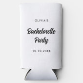 独身最後の女友達パーティー・結婚前のお披露目パーティー・花嫁グループ名 スリム缶クーラー (正面)